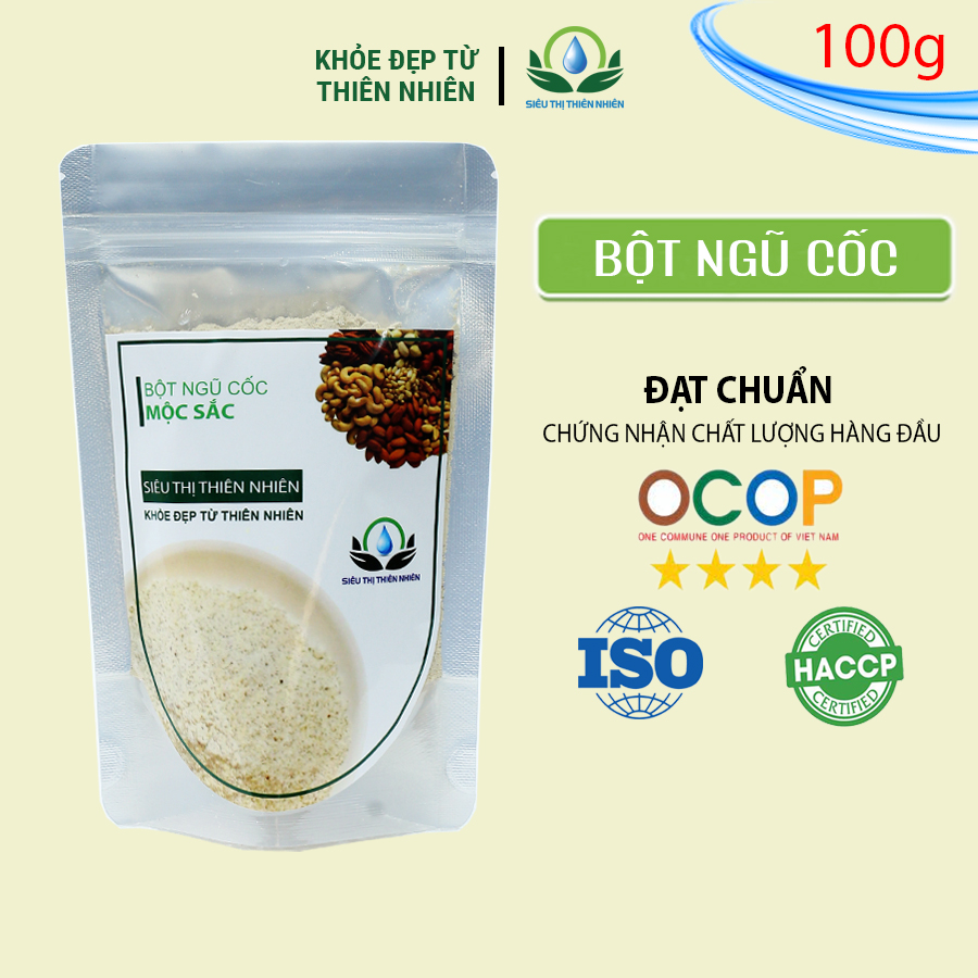 Bột Ngũ Cốc Nguyên Chất Mộc Sắc 100g