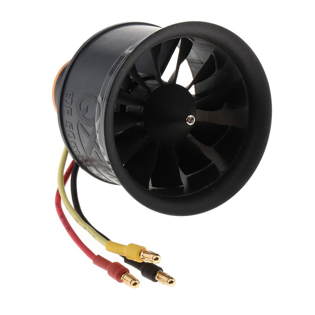 Quạt Gió 50mm QF2611 4600KV Động Cơ Không Chổi Than 12 Cánh