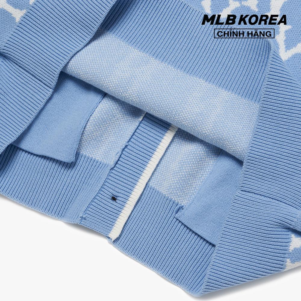 MLB - Áo khoác cardigan phom suông cổ V Monogram 3AKCM0121