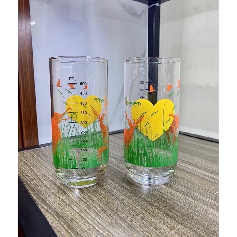 Cốc Thuỷ Tinh Chia Vạch Ocean 625ml Pha Sữa Cho Bé - Ly Đong Thể Tích