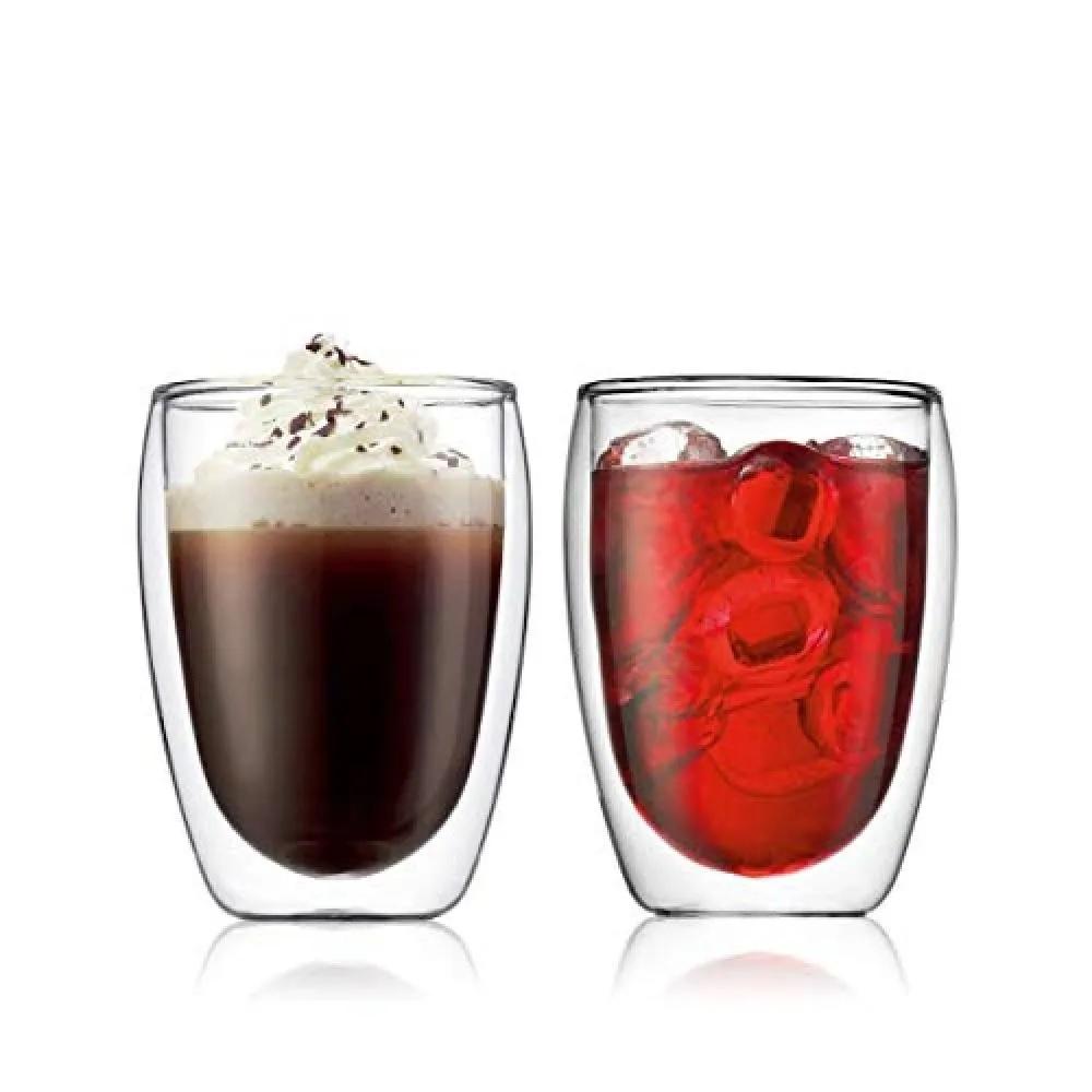 Bộ 2 cốc thủy tinh 2 lớp Bodum Pavina dung tích 450ml 4560-10