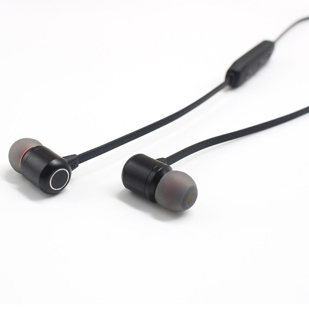 Wireless Headset Neckband Bluetooth5.0 with Microphone Android Black