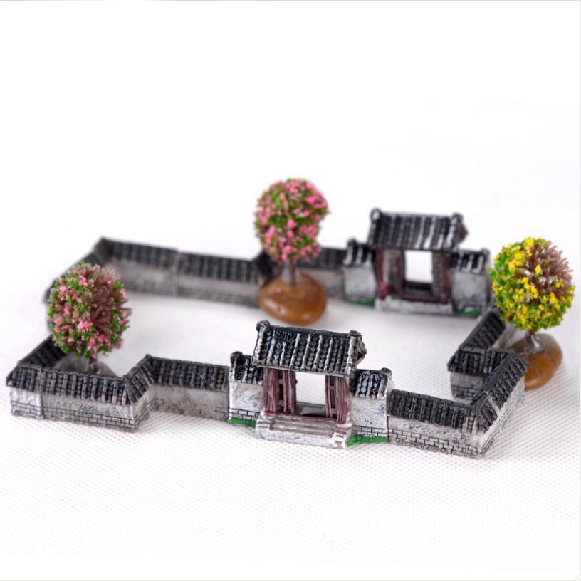 Cổng, Tường Cổ Trang trang trí tiểu cảnh, terrarium quà tặng trang trí
