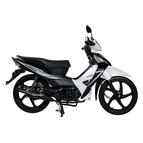 Xe Máy KYMCO Visar 50 - Đen Phối Trắng