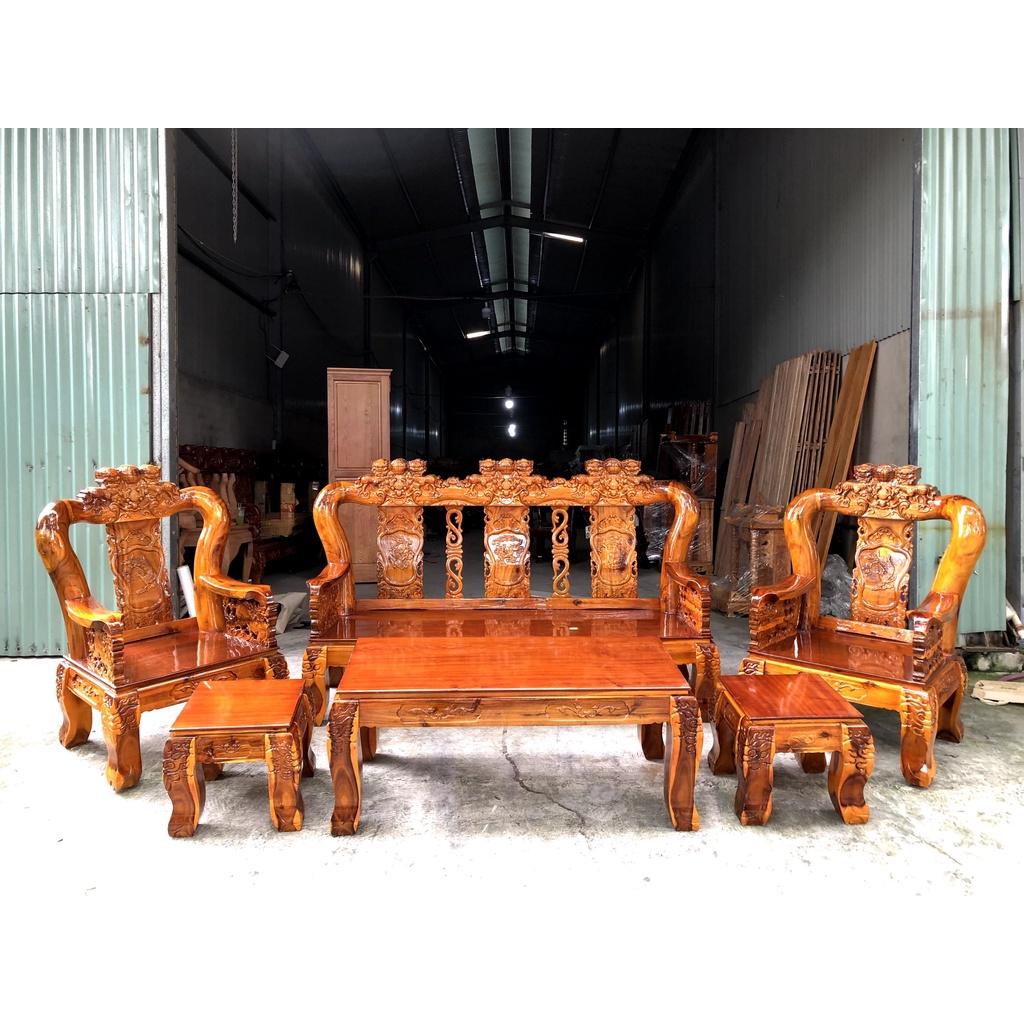 Bộ bàn ghế salon phòng khách sang trọng, giá rẻ