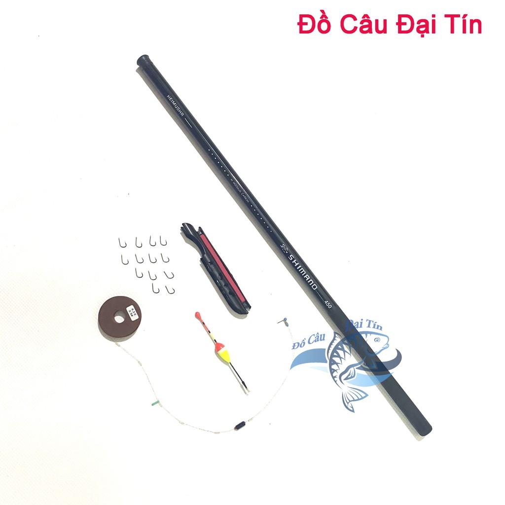 Cần Câu Tay SHIMANO Cacbon Cao Cấp - Giá Siêu Rẻ do Đồ Câu Đại Tín Phân Phối Chính Hãng Đủ size 2m7-3m6-4m5- 5m4-6m3