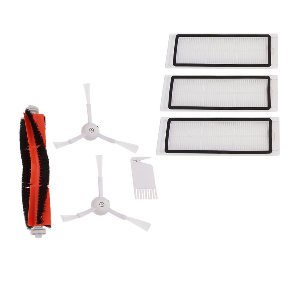 Hepa Filter Side Brush Main Brush Comb Accessories for Vacuum Cleaner