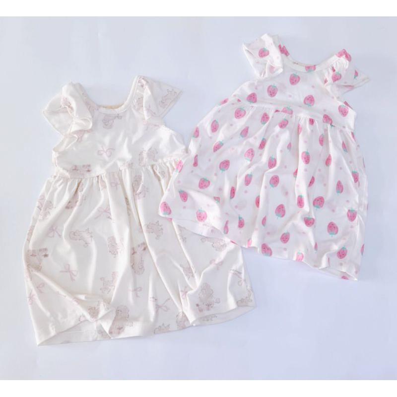 Váy liền chất thun lạnh cho bé từ 6M-4Y