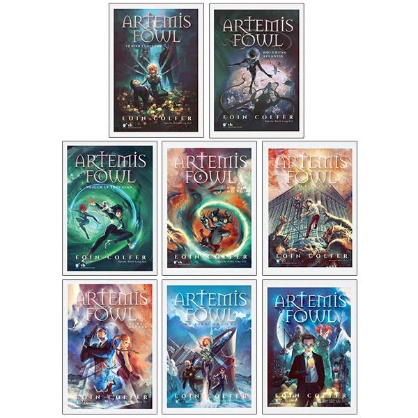 Bộ Sách Artemis Fowl (Bộ 8 Tập) - Tặng Kèm Bộ Postcard