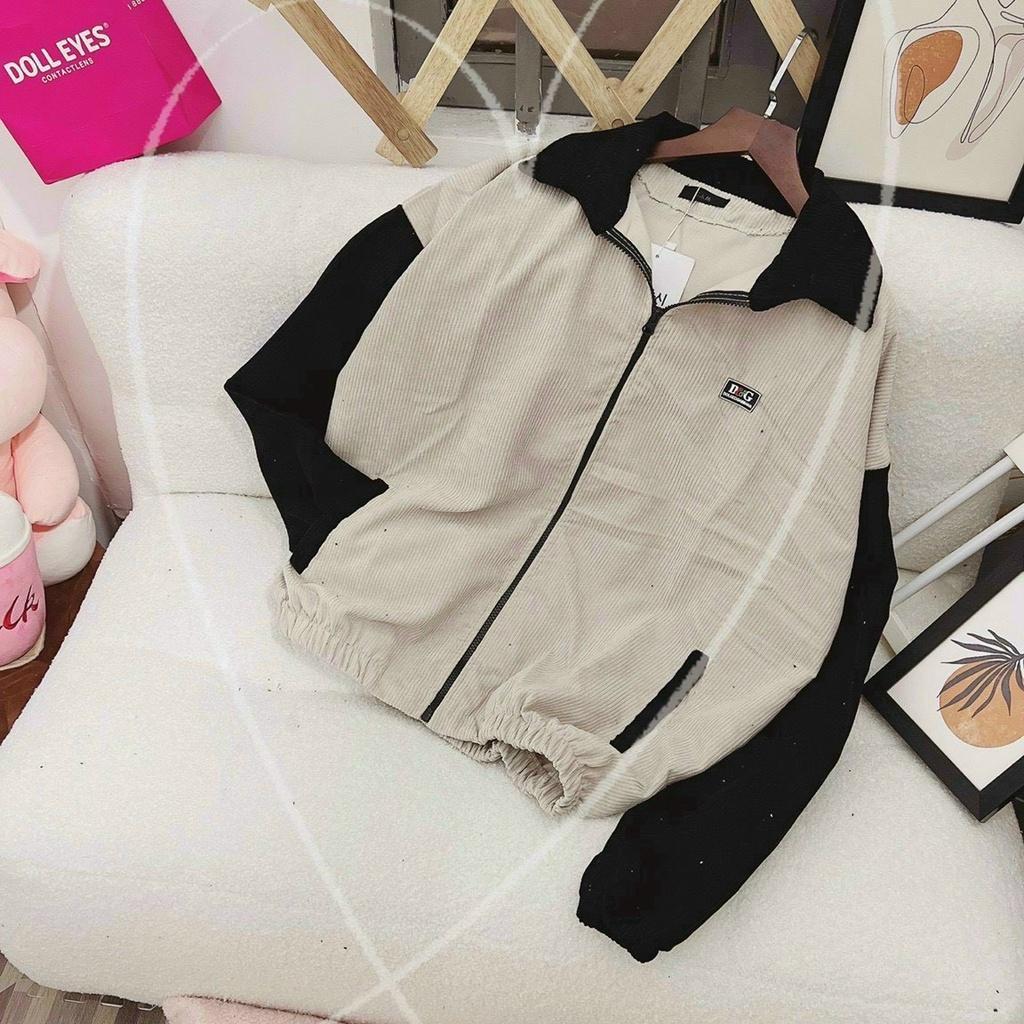 ÁO KHOÁC NHUNG CỔ BẺ THỜI TRANG NỮ SIÊU XINH - THỜI TRANG XỊN XÒ , TON DÁNG HOTTREND CHO CÁC BẠN TRẺ