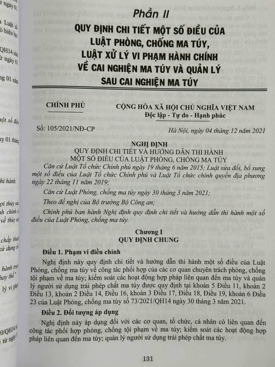 Sách Quy Định Chi Tiết Thi Hành Luật Phòng Chống Ma Tuý – Luật Xử Lý Vi Phạm Hành Chính về Cai Nghiện Ma Tuý - V2436A