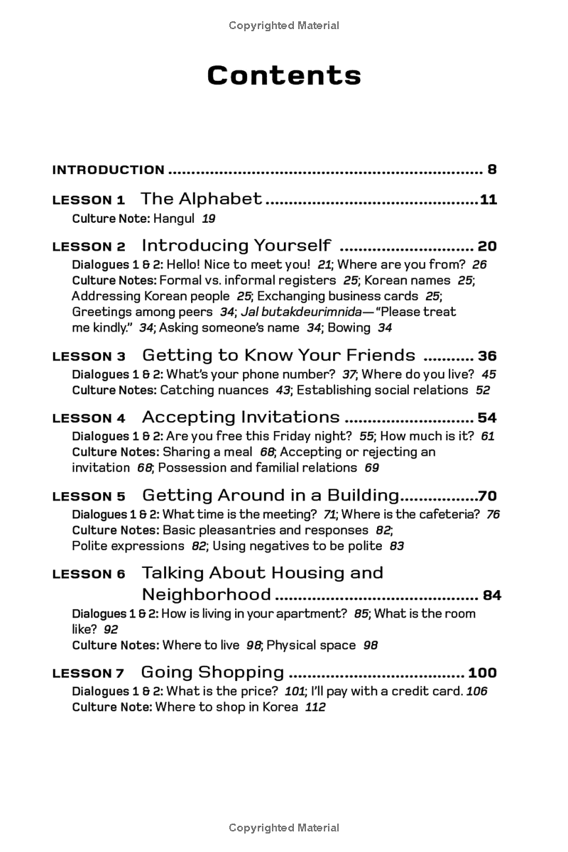 Sách ngoại văn: Basic Korean - Learn To Speak Korean In 19 Easy Lessons