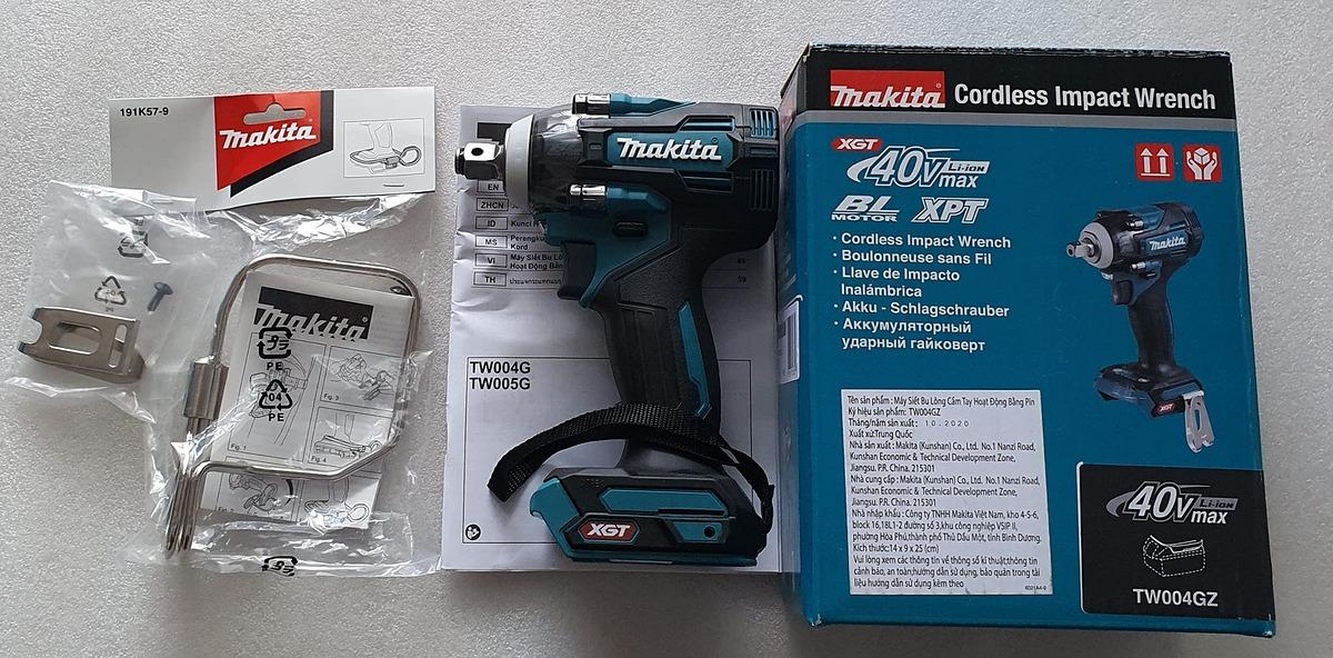 MÁY SIẾT BULONG DÙNG PIN 40V MAKITA TW004GZ (KHÔNG KÈM PIN VÀ ĐẾ SẠC) - HÀNG CHÍNH HÃNG