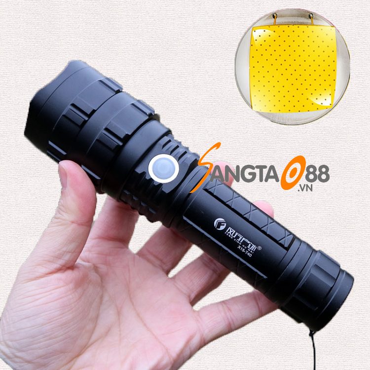 Đèn pin mini cầm tay siêu sáng, chiếu xa cao cấp X15-T40 (Tặng miếng thếp đa năng 11in1)