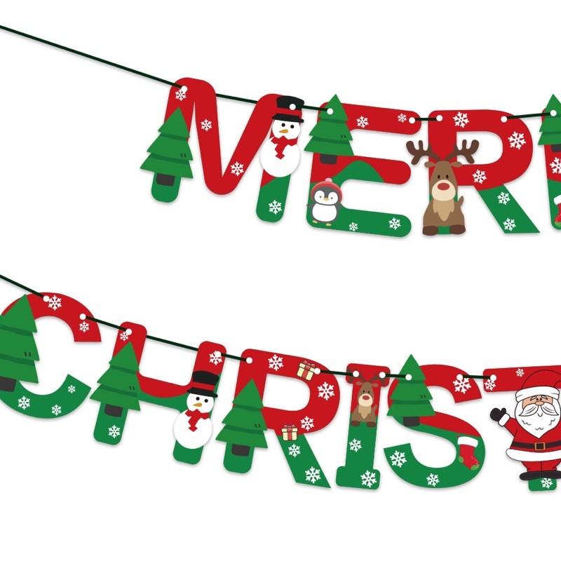 Dây treo trang trí giáng sinh Merry Christmas
