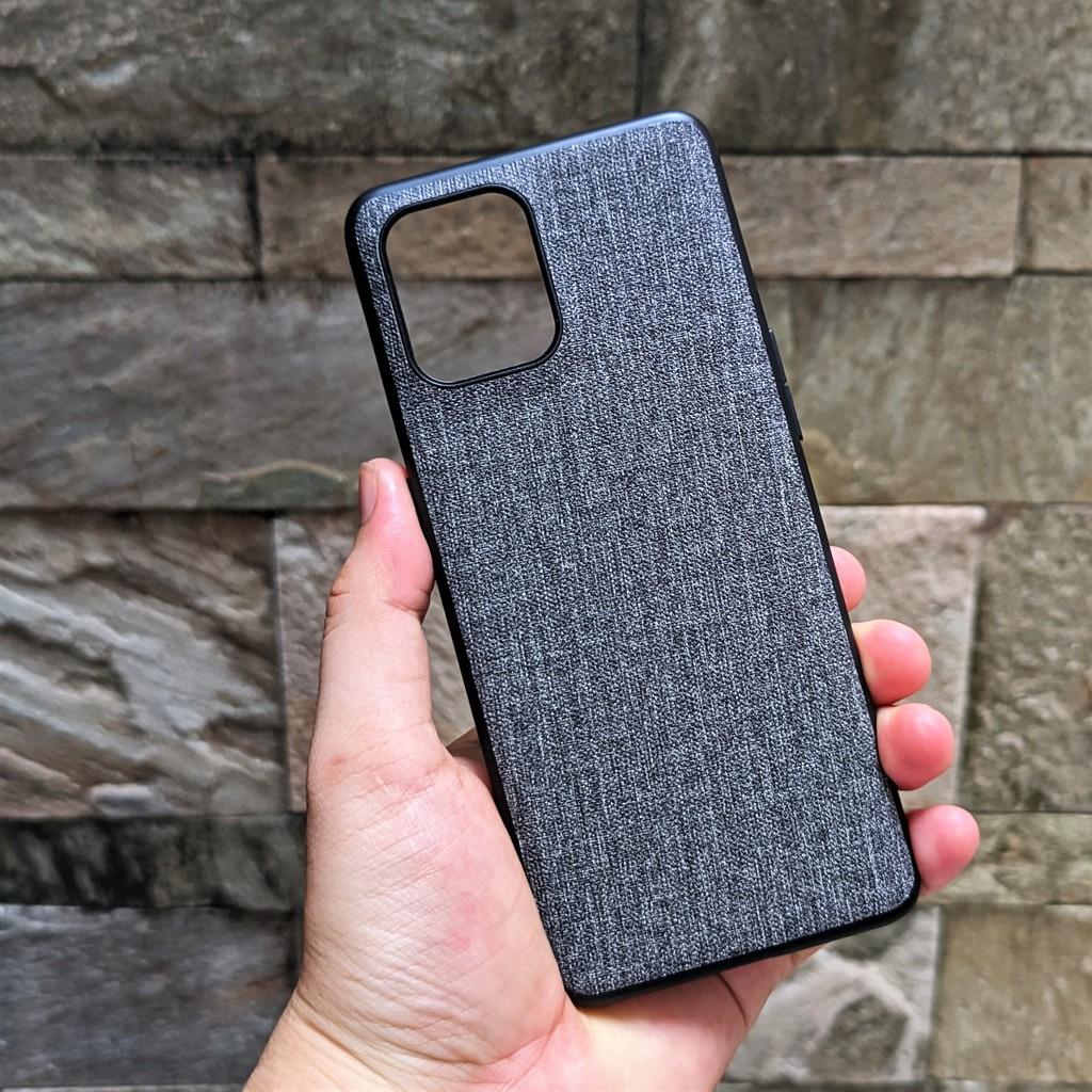 Ốp lưng Find X3,X3 Pro vân vải Jean chống bám vân tay, Nhiều màu