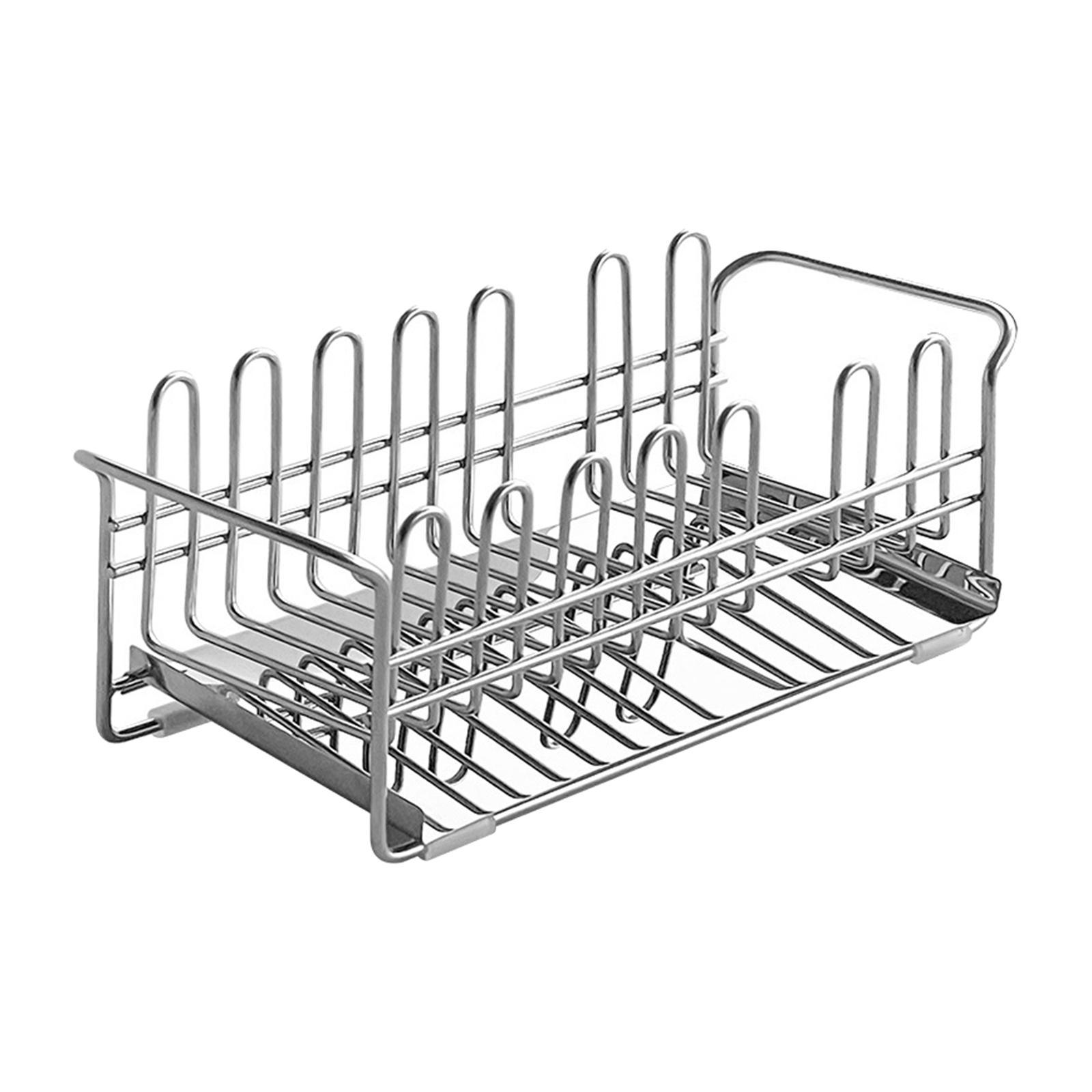 Sink Caddy Drain Holder Kitchen Organizer Soap Caddy Dish Rack Countertop