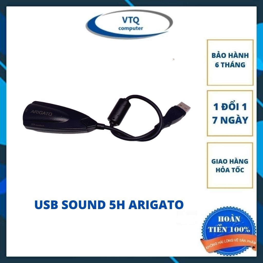 USB Sound 5HV2 7.1 cao cấp,sound 5H tiện lợi chuyển đổi từ USB sang âm thanh ARIGATO