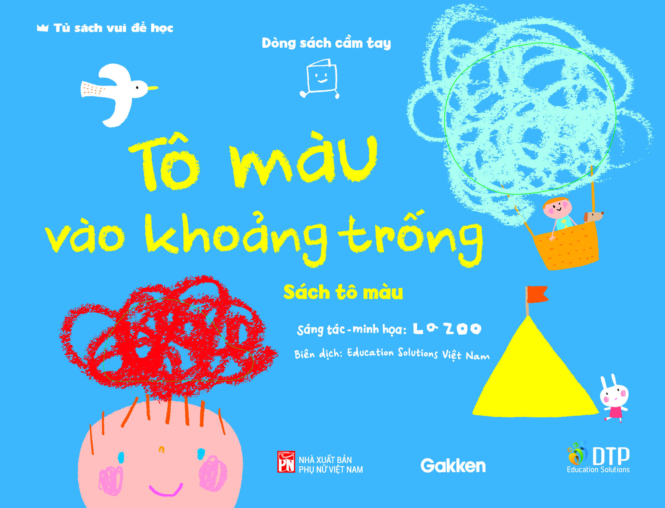 Sách - Dtpbooks - Tô Màu Vào Khoảng Trống - Tủ sách vui để học - Sách tô màu - Dòng sách cầm tay