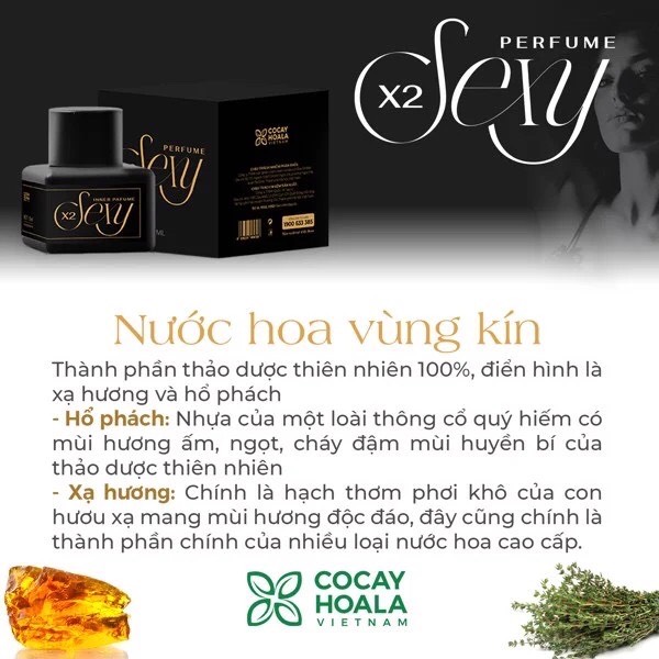 Combo Vùng Kín Thơm Tho Cho Mẹ Bầu & Mẹ Sau Sinh COCAYHOALA gồm 1 Dung dịch vệ sinh X2 Nano Nghệ 150ml và 1 Nước hoa vùng kín Sexy 5ml