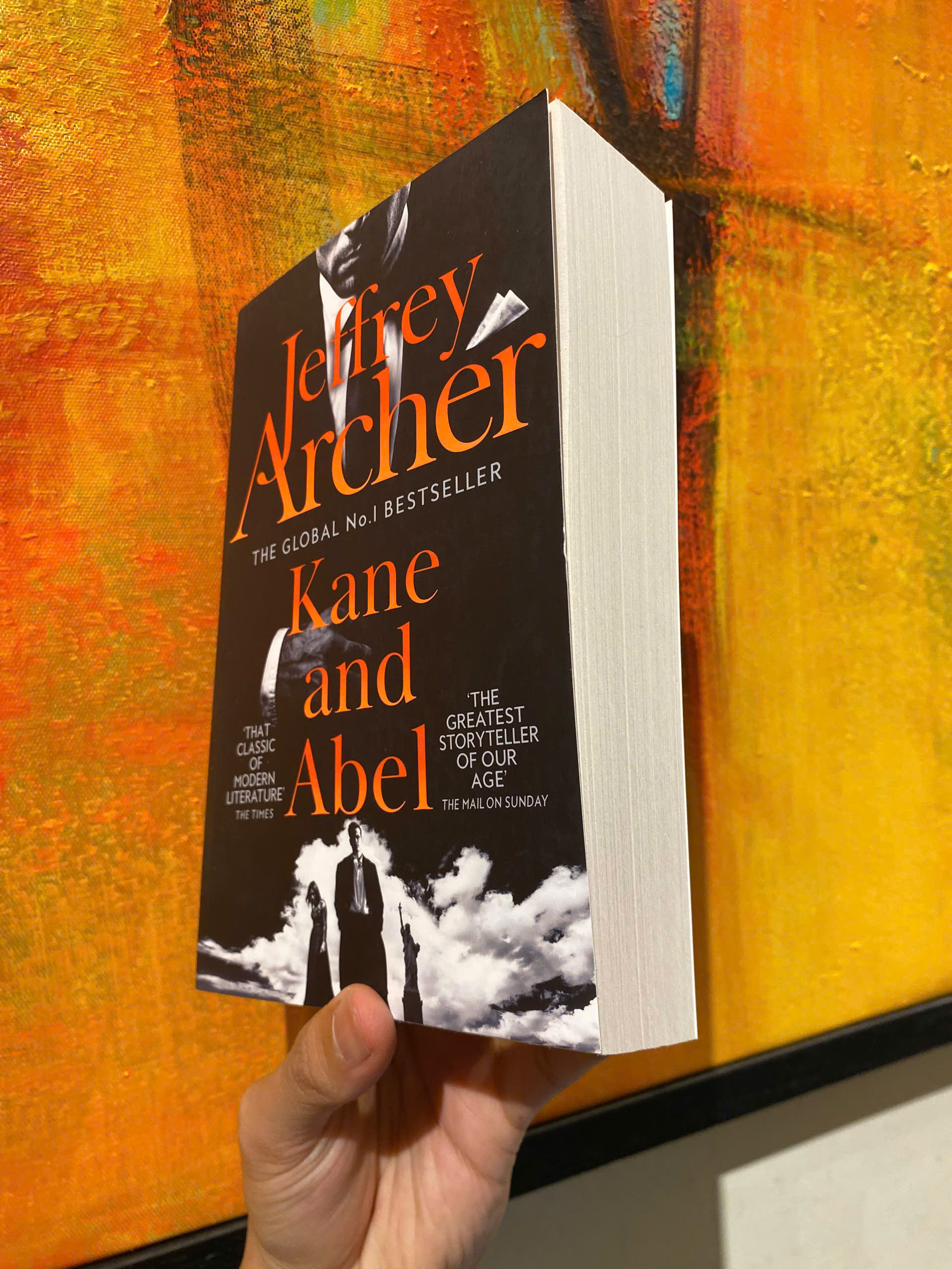 Sách - Kane and Abel by Jeffrey Archer - English Novel /  Historical Fiction / Drama Classics - Tiểu thuyết Ngoại văn Nhập khẩu