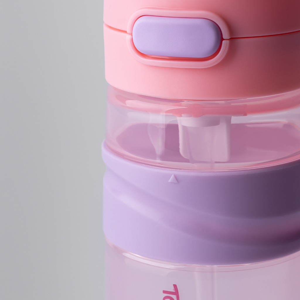 Bình Uống Nước Tommee Tippee On The Go Straw 500ml – Cho Bé Từ 18 Tháng, Xanh Lá