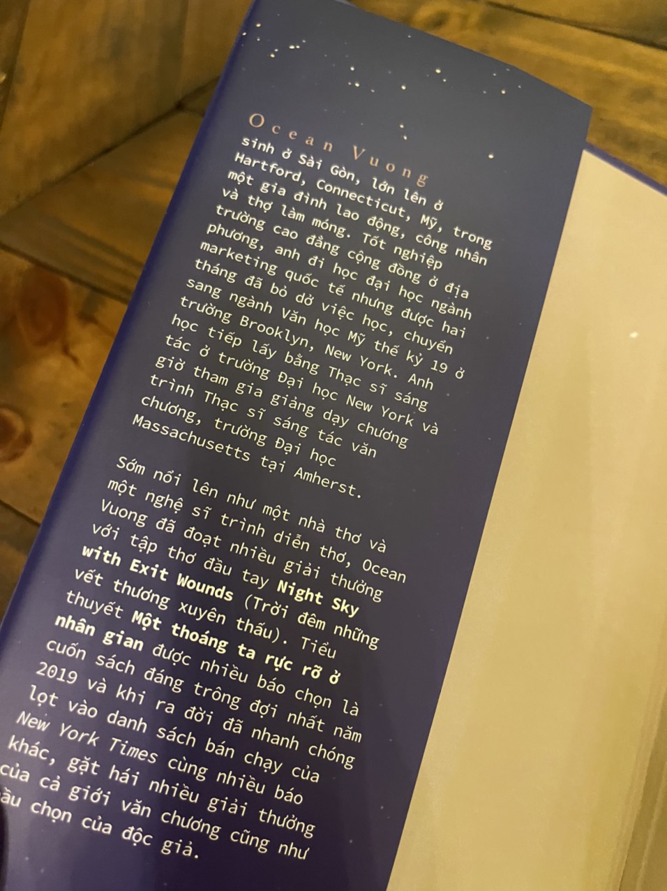 MỘT THOÁNG TA RỰC RỠ Ở NHÂN GIAN– Ocean Vuong - Khánh Nguyên dịch – THBooks – Nhã Nam - NXB Hội Nhà Văn