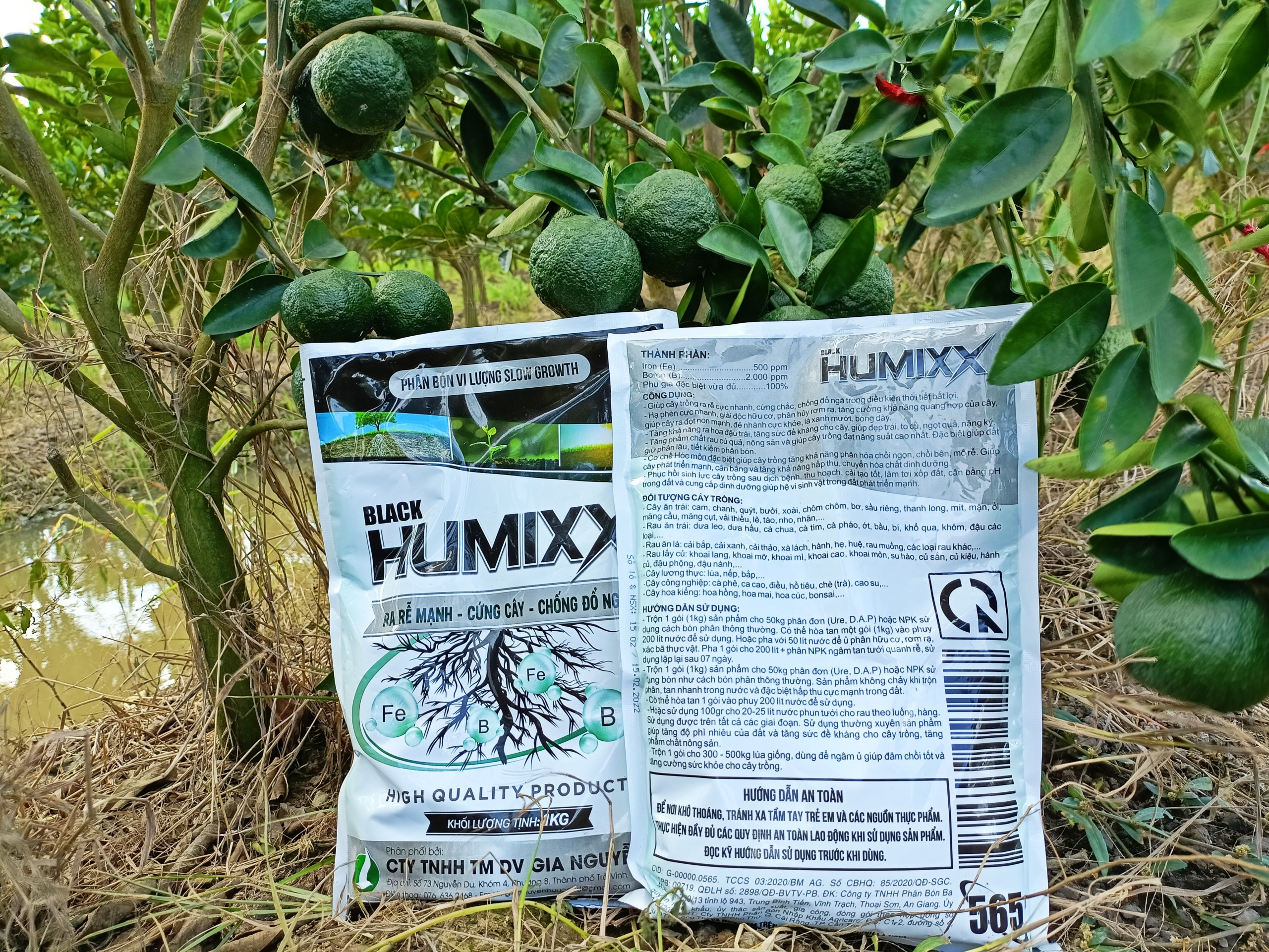 PHÂN BÓN VI LƯỢNG BLACK HUMIXX