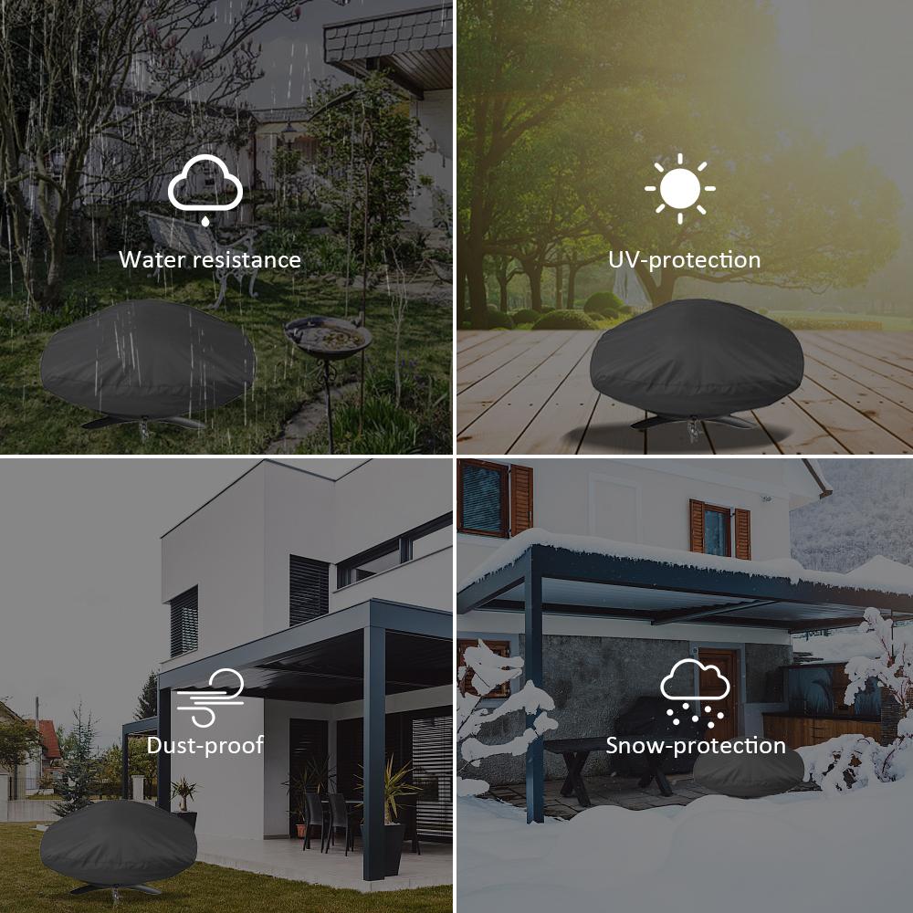 Bọc Che Bếp Nướng Than Bbq Có Dây Rút