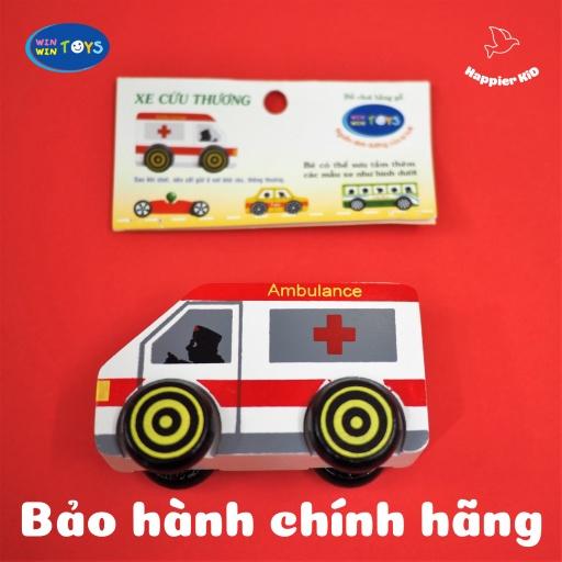 Mô hình xe các loại - Chất liệu gỗ cao su Việt Nam siêu bền Winwintoys