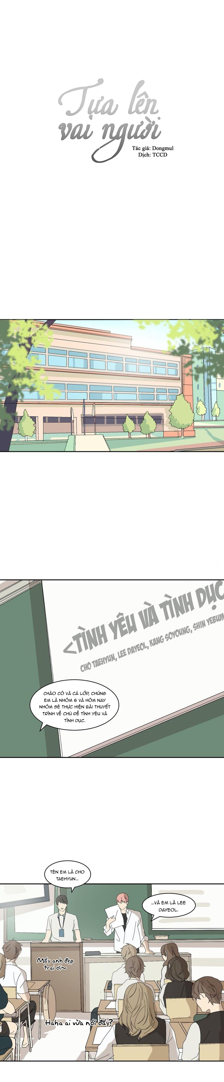 tựa lên vai người chapter 4 11