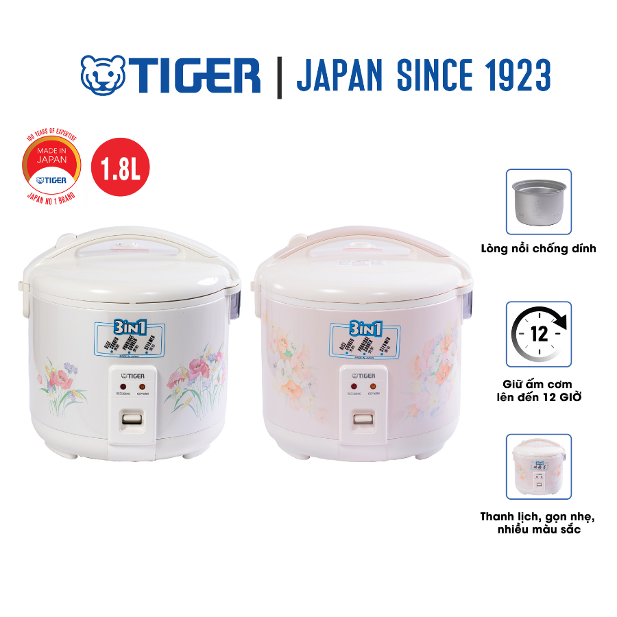 Nồi cơm điện Tiger JNP 1803 - Hàng nhập khẩu