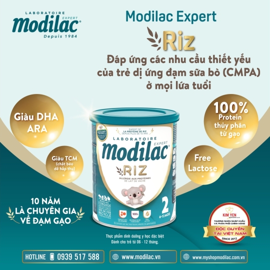 Modilac Expert Riz 2 800g