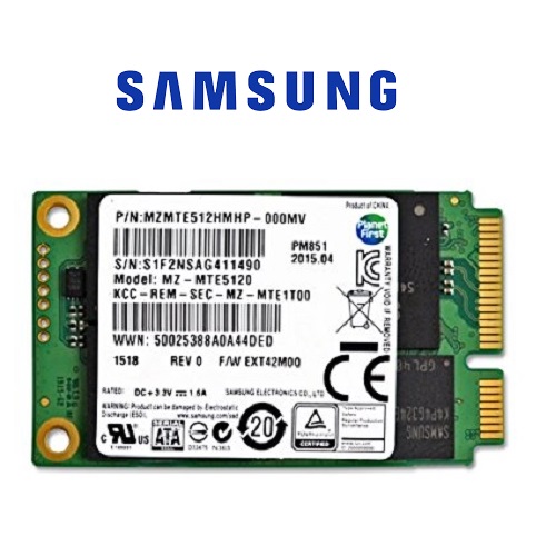 Ổ cứng gắn trong SSD Samsung PM851 512GB mSATA  - Hàng Nhập Khẩu