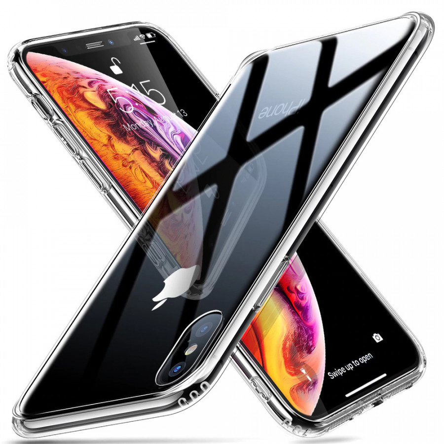 Ốp lưng silicon chống sốc cho iPhone XS MAX hiệu Likgus Crashproof giúp chống chịu mọi va đập - Hàng chính hãng