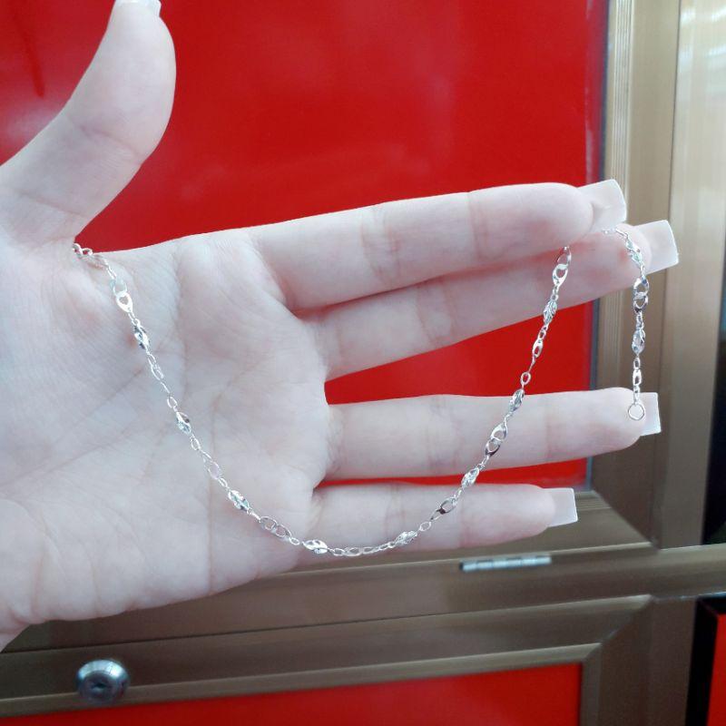 Lắc chân bạc basic  YN JEWELRY