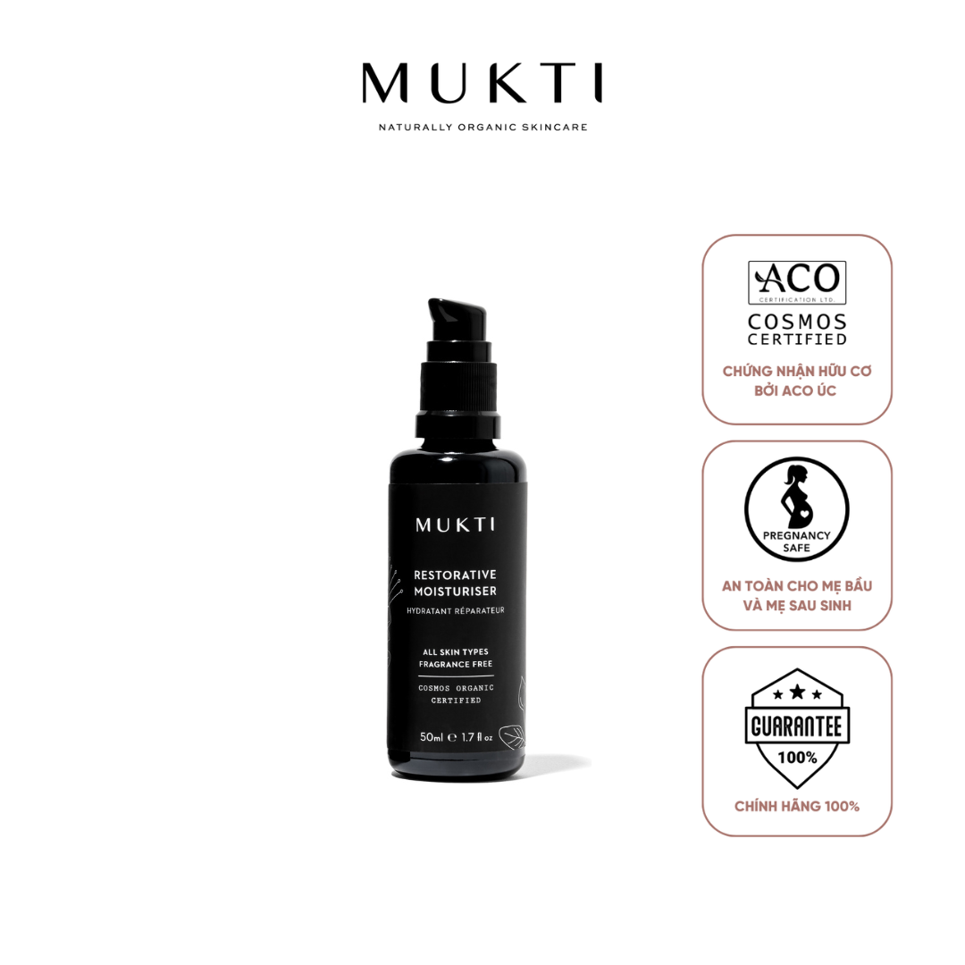 Kem Dưỡng Chuyên Sâu Khôi Phục Màng Bảo Vệ Da Mukti Restorative Moisturiser (50ml)