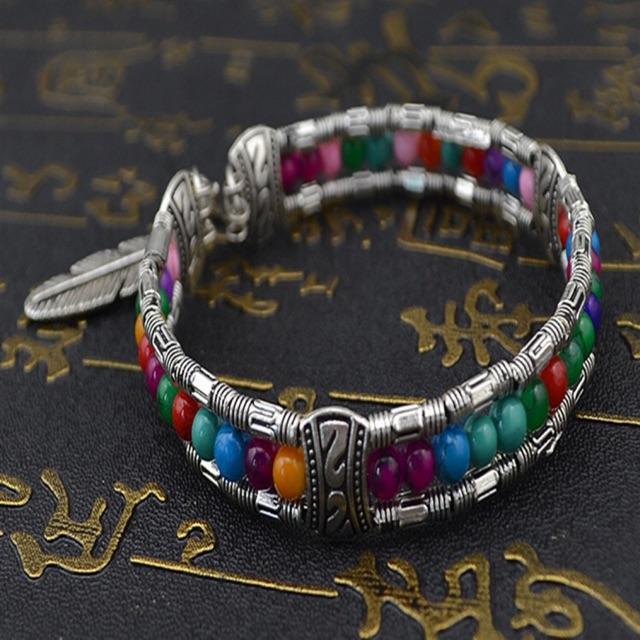 Vòng tay màu sắc- Vòng tay bohemian - Maben