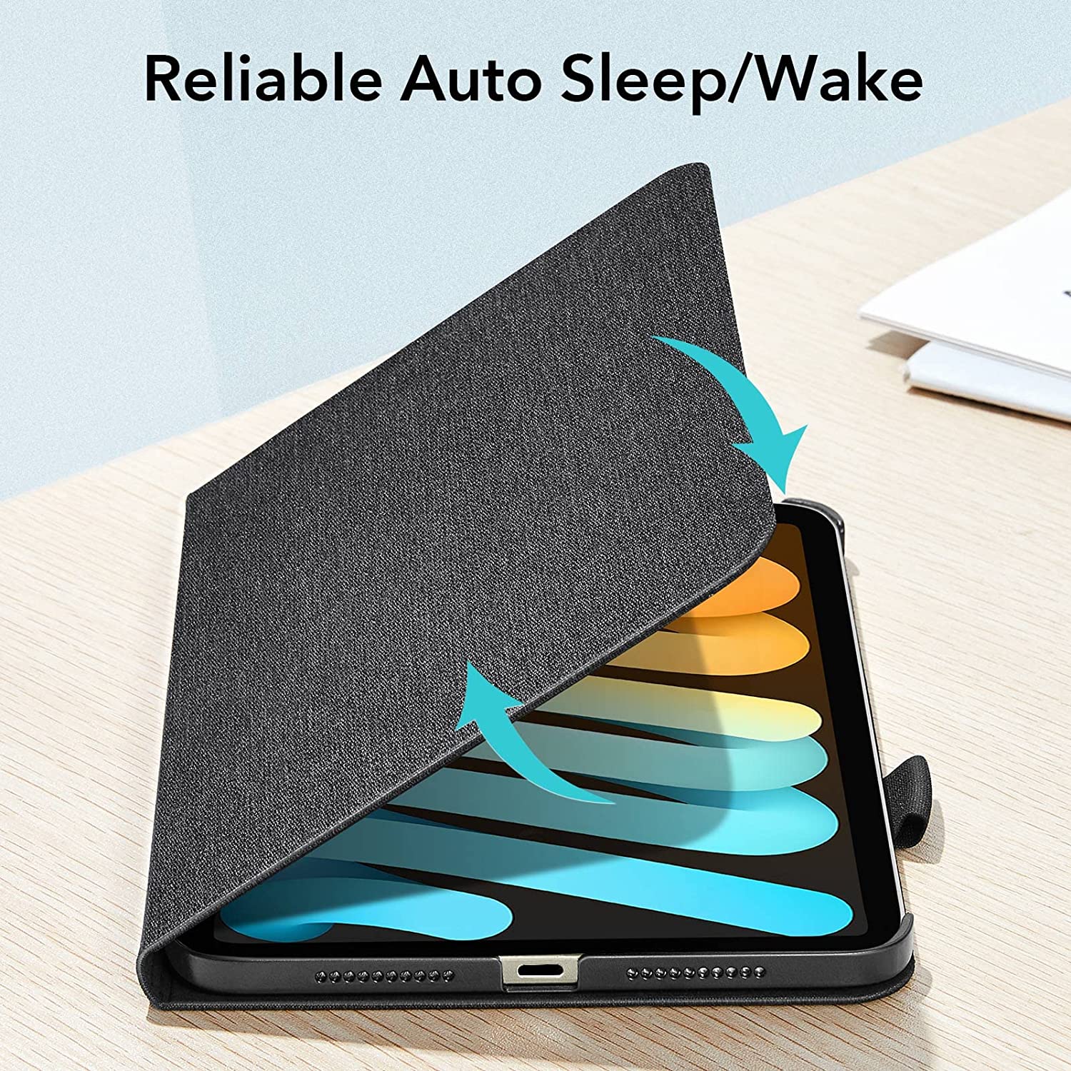 Bao Da Dành Cho iPad Mini 6 ESR Urban Folio Case - Hàng Nhập Khẩu