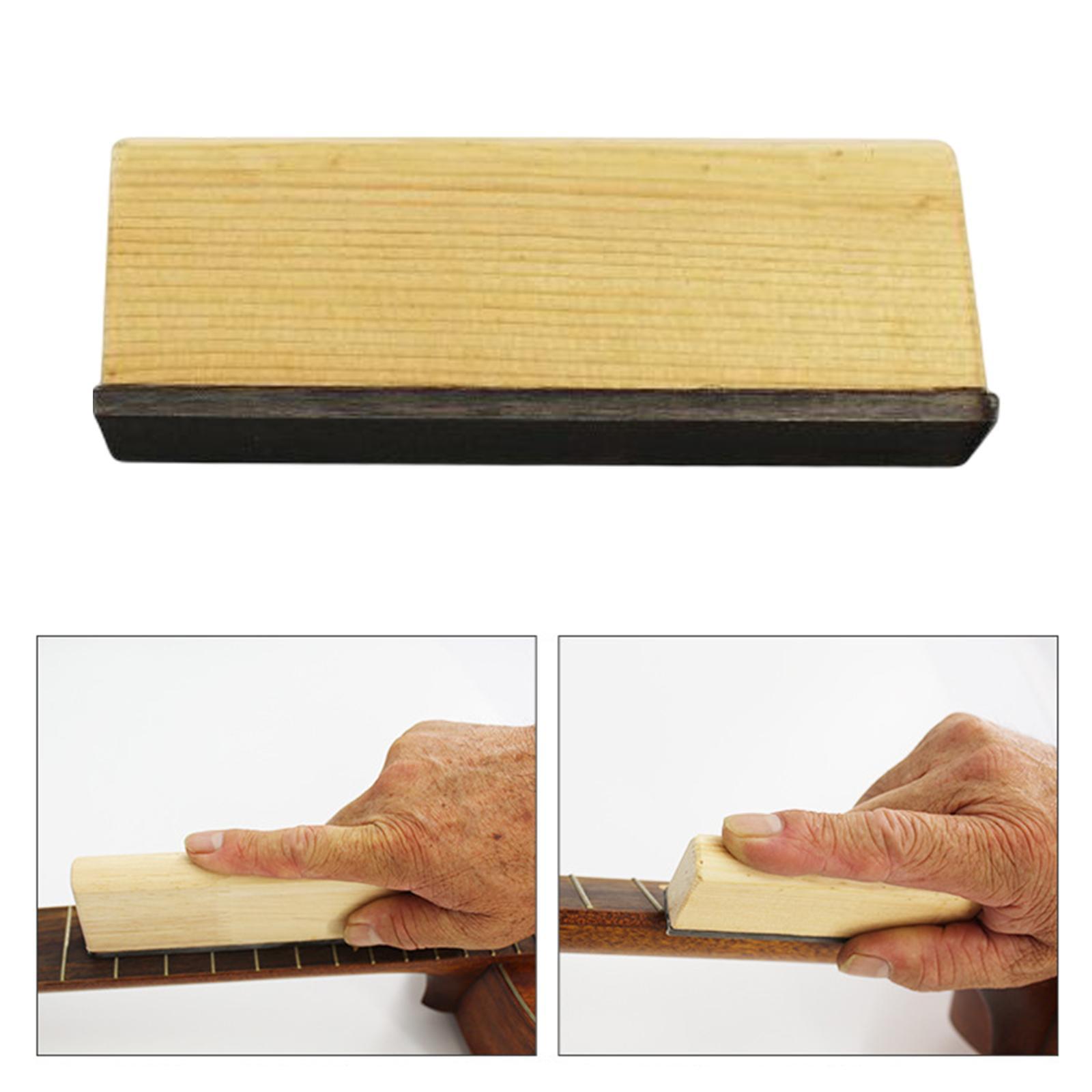 Rectangle Guitar Fret, Crowning files Fret File Dressing Tool Leveling Grinding for Luthier Tools