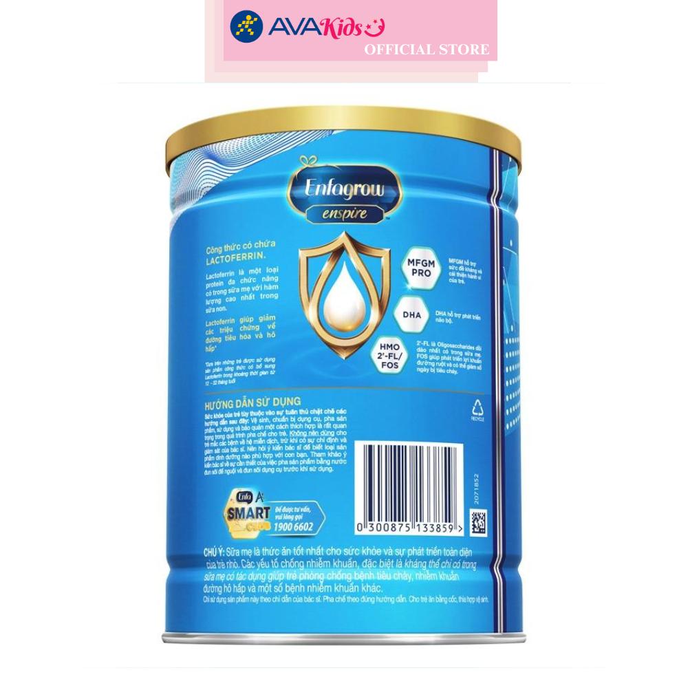 Sữa bột Enfagrow Enspire số 3 850g (2 - 6 tuổi)