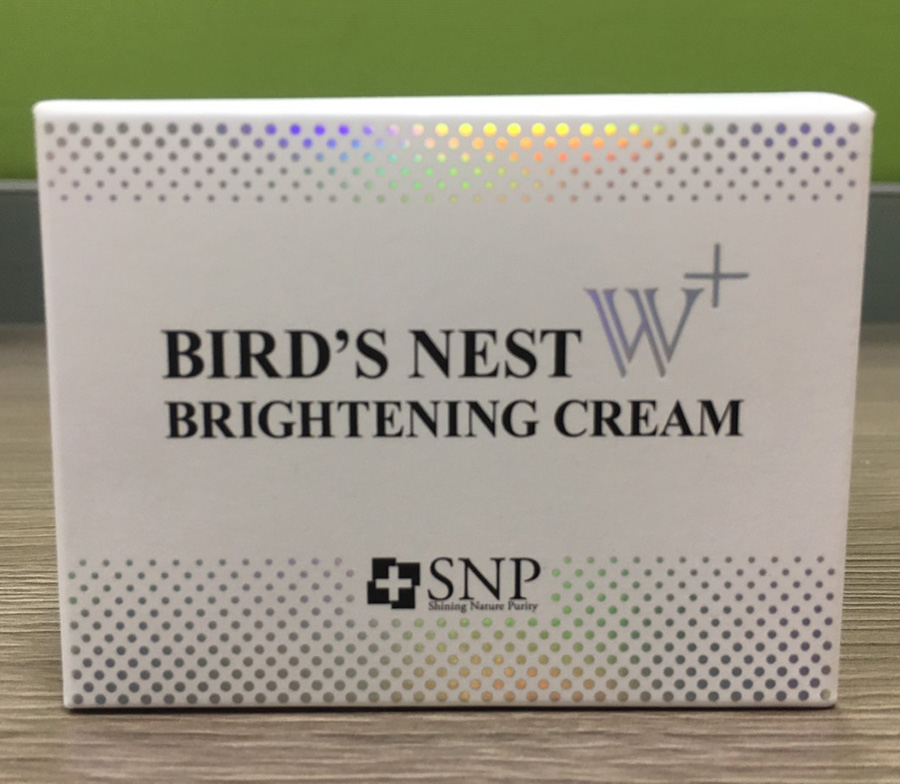 Kem dưỡng trắng da và ngăn ngừa lão hoá SNP Bird's Nest W+ Brightening Cream