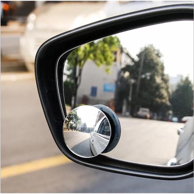 Bộ 2 Gương Chiếu Hậu Góc Rộng/Blind HD Xoay 360 Độ 3M Chống Thấm Nước Cho Xe Hơi SUV Xe Tải