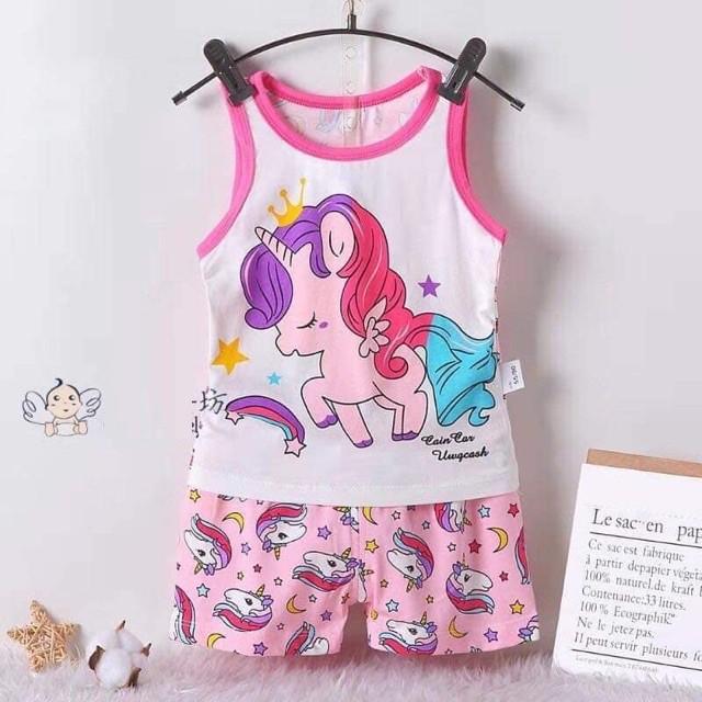 Bộ ba lỗ cho bé trai bé gái size 8-15kg