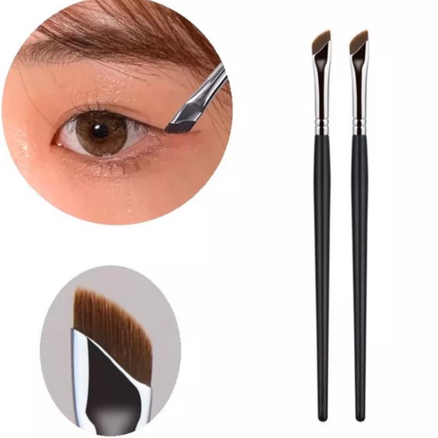 Cọ đầu cong đa năng Kẻ Eyeliner, bọng mắt, tém mày siêu mảnh dành cho makeup - Hity Beauty