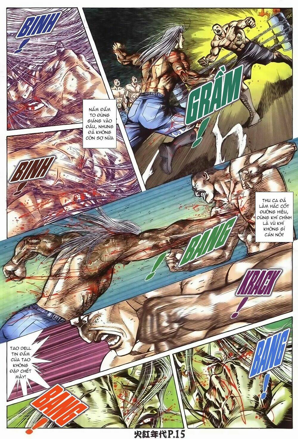 hỏa hồng niên đại hắc cốt đường chapter 80 14