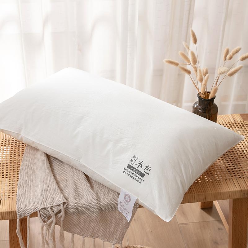 Gối Chất Liệu Cotton Mềm Mại Có Thể Giặt Gối Cổ Gối Ngủ Không Huỳnh Quang Bà Mẹ Và Trẻ Em Ruột Gối