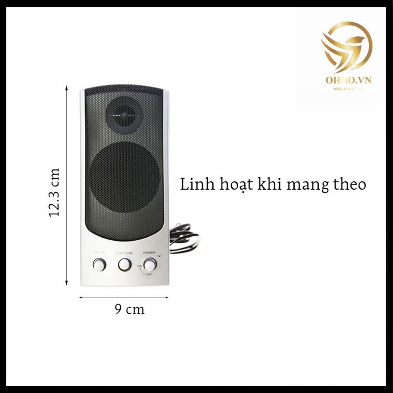 Loa Máy Vi Tính Soundmax A140 Loa Laptop Nghe Nhạc Loa Âm Thanh Để Bàn Có Dây- Hàng Chính Hãng