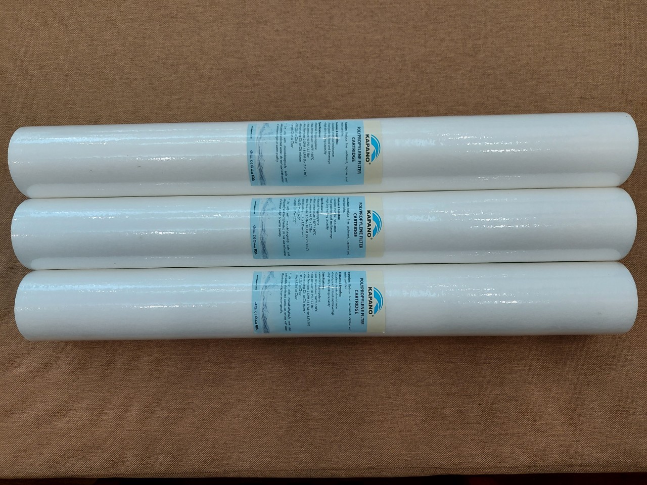 Lõi lọc cặn Polypropylene 5 micron 20″ Kapano - Hành chính hãng