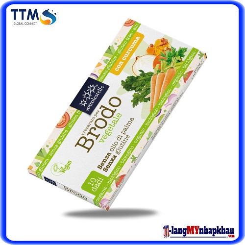 Bột nêm rau củ hữu cơ Sottolestelle 100g